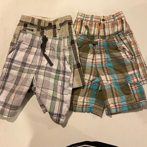 Plaid shorts